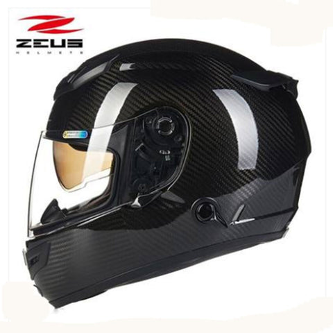 ZEUS Carbon Fiber Motorcycle Helmet