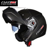 LS2 Carbon Fiber Motorcycle Helmet