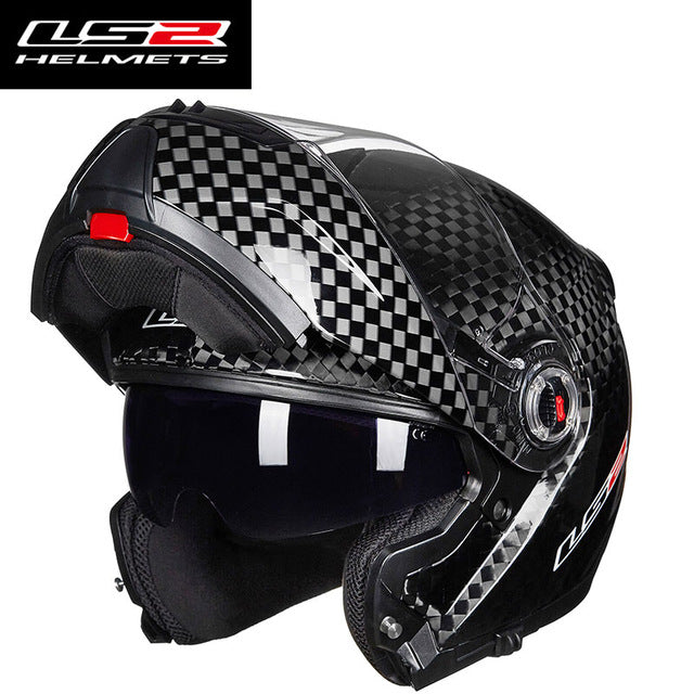 carbon fiber ls2 helmet LS2 Carbon Fiber Motorcycle Helmet – ln's motoshop